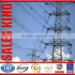 40m 33kv Transmission Line Steel Pole Tower Designer and Manufacuter thumbnail-1