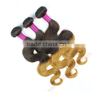 Human Ombre Hair Bulk Remy Raw Virgin Russian Hair Extensions Wholesale Accept Paypal Quality Choice thumbnail-1