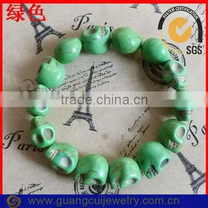 Fashion Skull Head Bead Bracelet thumbnail-1