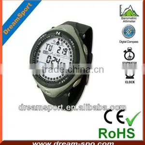 New Stylish 6 In1 Outdoor Sport Watches for Men Electronic Digital Altimeter Compass thumbnail-1