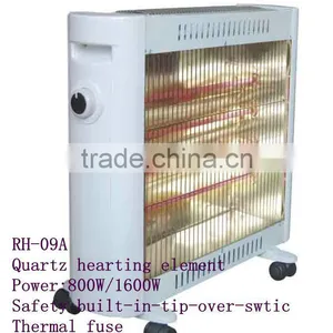 RH09 800W 1600W 2013 New White Simple Convenient Stylish Appearance Quartz Hearting Element thumbnail-1