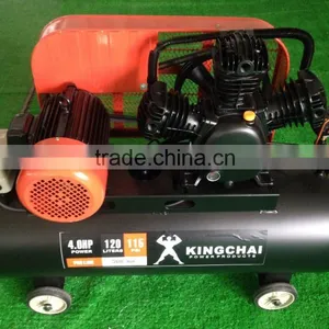 Kingchai Power 150L Portable Air Compressor 3KW 360L/min 110PSI High Power thumbnail-1