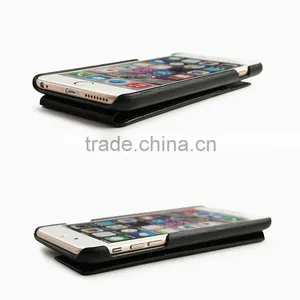 New Arrival Leather Case for Iphone 6s Slim Leather Mobile Phone Back Cover thumbnail-4