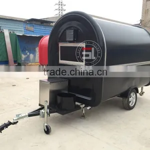 Used Food Trucks Black Mobile Food Trailer Food Truck Multi-functional Mobile Food Trucks Mobile Food Carts Can be Customized thumbnail-2