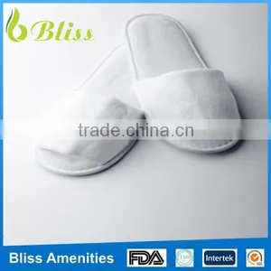 N183 China Wholesale Hotel Slippers White Brand thumbnail-4