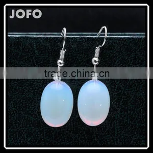 2016 New Factory Direct Natural Stone Opal Drop Earrings SMJ0157 thumbnail-1