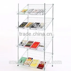 Top Quality Chrome Wire Display Rack thumbnail-2