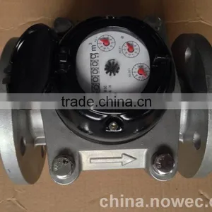 304 Stainless Steel Water Flow Meter Dry Dial Turbin WM LXLGC-100E/C thumbnail-2