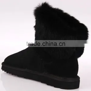 HFUGG Womens Snow Boots Shiny Snow Boots thumbnail-5