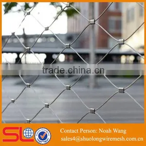 High Quality Good Price Stainless Steel Wire Rope Mesh Net thumbnail-5