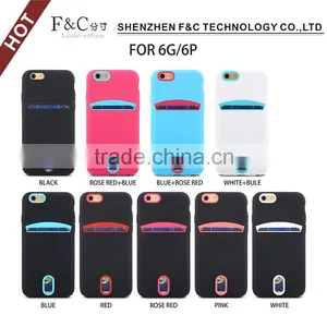 Durable Non-slip Shockproof 1.5m Drop Test TPU Back Cover for Iphone Light Case With Card Slot Supplier's Choice thumbnail-1