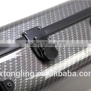 Silver Color Oblong Full Size Violin Hard Case TL-33 Quality Choice thumbnail-5