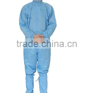 Anti-static White Working Coveralls for Sanitary thumbnail-2