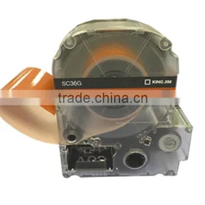 Red Tepra Label Printing Tape thumbnail-1