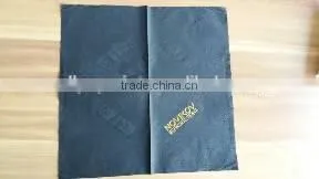High Quality Logo Print Black Beverage Paper Napkins For Restaurant thumbnail-1