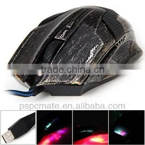 Human Engineering Design 6 Buttons Professionable Electricity Competitive Gaming Mouse With Cool Light thumbnail-1