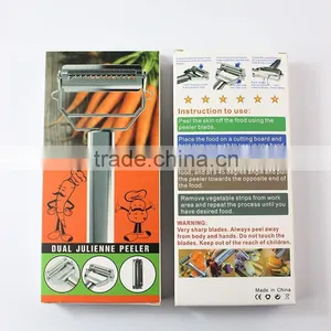 Stainless Steel Vegetable Peeler Vegetable Slicer Julienne Peeler thumbnail-6