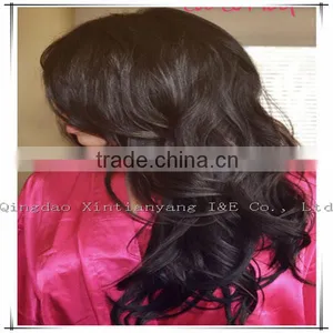 Qingdao New Arrival Brazilian Virgin Human Hair Wigs, Peruca Wigs, Kosher Wigs Jewish Wigs thumbnail-1