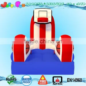 Inflatable Trampoline Basketball Hoop, Inflatable Slam Dunk Basketball Game Supplier's Choice thumbnail-2