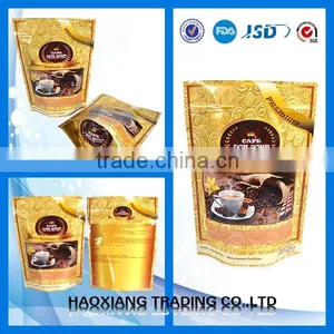 Free Sample Aluminum Foil Coffee Bag Plastic Bags With Zipper Stand up Zipper Bag thumbnail-1
