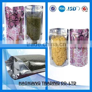 Stand Up Pouch Zipper Packaging Food Bag With Window thumbnail-1
