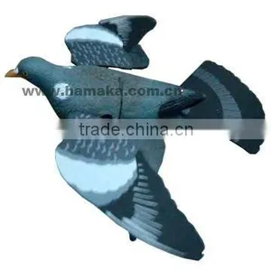 New Arrivel Plastic Motorized Flying Pigeon Hunting Decoy Bird Baits thumbnail-1