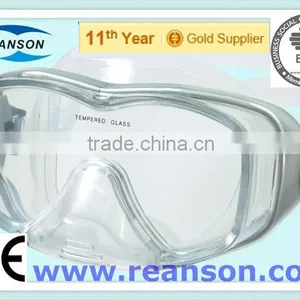 China Black Silicon Diving Mask Manufacturer For Wholesale thumbnail-3