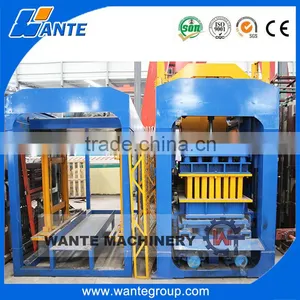 WANTE BRAND QT6-15hydraulic and Fully Automatic Paver Block Making Machine Type thumbnail-3