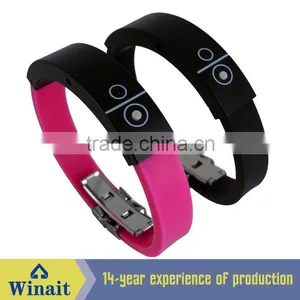 Hot Sell Silicone Bluetooth Bracelets Vibrating For Smart Phone WT-16 thumbnail-1