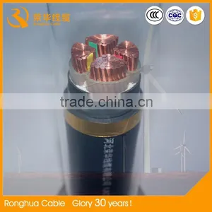 China Supplier 4 Core 35mm2 Strand Copper Power Cable Ronghua Cable thumbnail-3