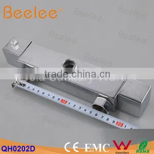Wall Mounted Square Temperature Controller Thermostatic Shower Faucet Mixer Tap thumbnail-2