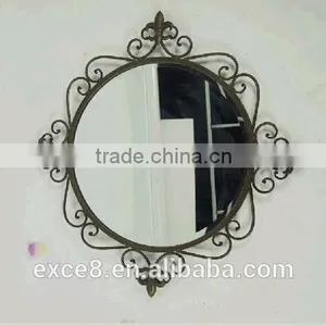 Wholesale Vintage Round Decorative Wall Mirror thumbnail-1