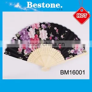 Custom Printed Folding Hand Fan for Wedding thumbnail-2