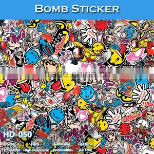 HD-53 Factory Directly Sell Good Price Bomb Stickers Use Graffiti Art Vinyl thumbnail-4