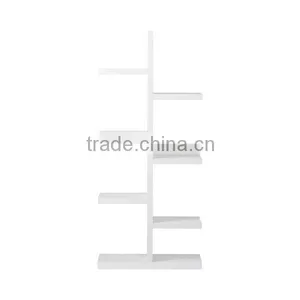 Cheap 7-Shelf Wooden Bookcase thumbnail-2