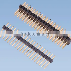 Pitch 0.8mm Single Row Pin Header 180 Degree H=1.4 thumbnail-1