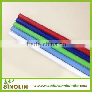 SINOLIN Wood Handle With Metal Broom Handle Metal,long Handle With Metal Thread for Brooms thumbnail-4