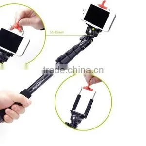 New Style Handheld Mobile Phone Tripod Monopod Aluminum Adjustable 42-123CM Telescopic Camera Extendable Holder With Clip Mount thumbnail-2
