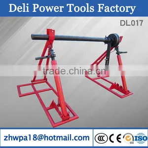 DL017 High Quality Ground-cable Laying Mechanical Drum Jacks Electric Power thumbnail-5