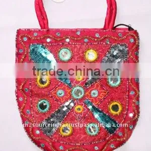 Ladies Purse, Fancy Ladies Purse, Beaded Purse thumbnail-1