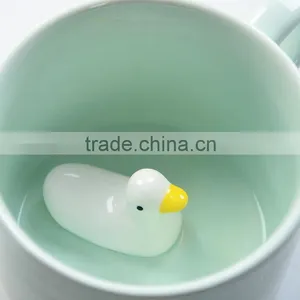 3D Stereo Animal Coffee Mug,cartoon Ceramic Cup ,3D Cartoon Water Mugs for Kids thumbnail-5