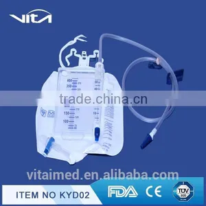2 Chamber Urine Meter Drainage Bag KYD02 thumbnail-1