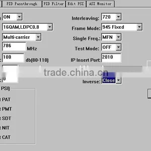 Digital Television Terrestrial Multimedia Broadcasting Dtmb DMB-TH Modulator (ASI IN,DTMB RF Out) thumbnail-5