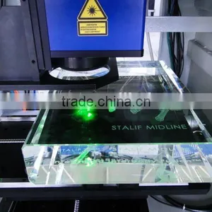 Eulogized Technical Larger Engraving Size Green Beam Laser 3D Photo Printing Machine thumbnail-3