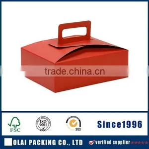New Design Red Paper Chocolate Box Wholesale thumbnail-1