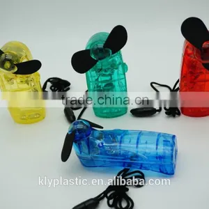 Mini Portable Hand Held Battery Operated Neck Strap Fan thumbnail-2