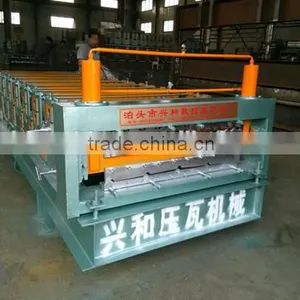 Trade Assurance Roofing Sheet Profiling Machine Colored Steel Roofing Tile Roll Forming Machine thumbnail-2
