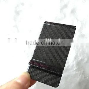 3k Carbon Fiber Money Clip thumbnail-1