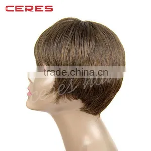 Lady's Fashion Heat Resistant Synthetic Wigs Wholesale New Popular Style Female Elegant Wigs Wavy Synthetic Wig Cap thumbnail-4