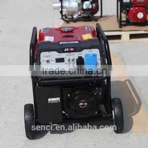 5KW Mini Air Cooling Gasoline Power Electrical Start Generator thumbnail-1